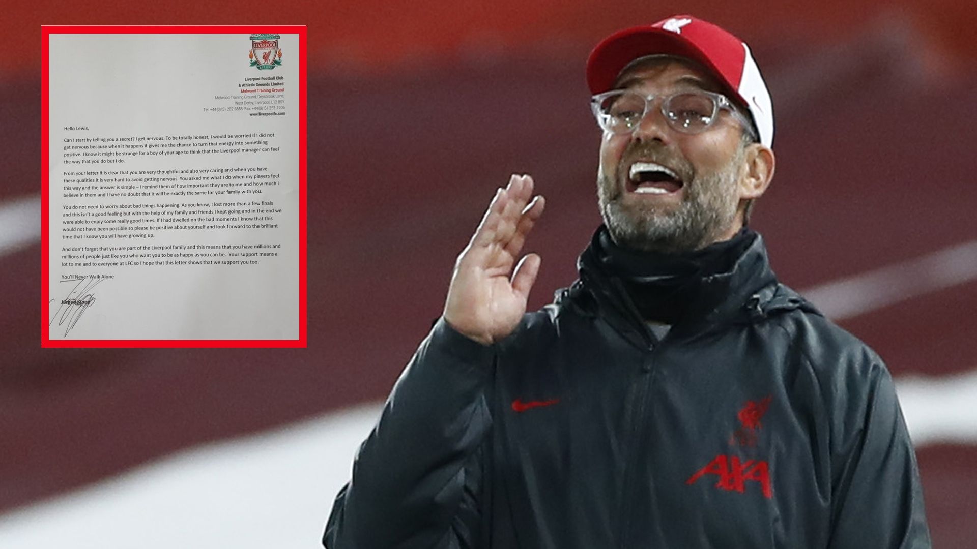 Jurgen Klopp y su emotiva carta (Liverpool)
