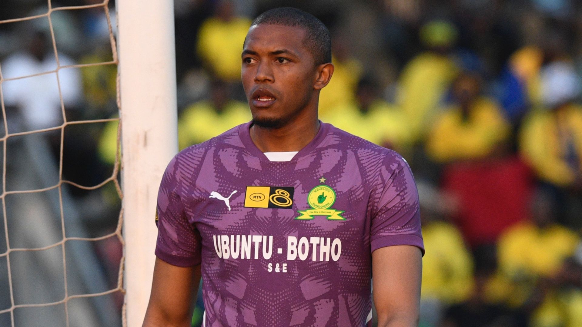 Jody February of Mamelodi Sundowns