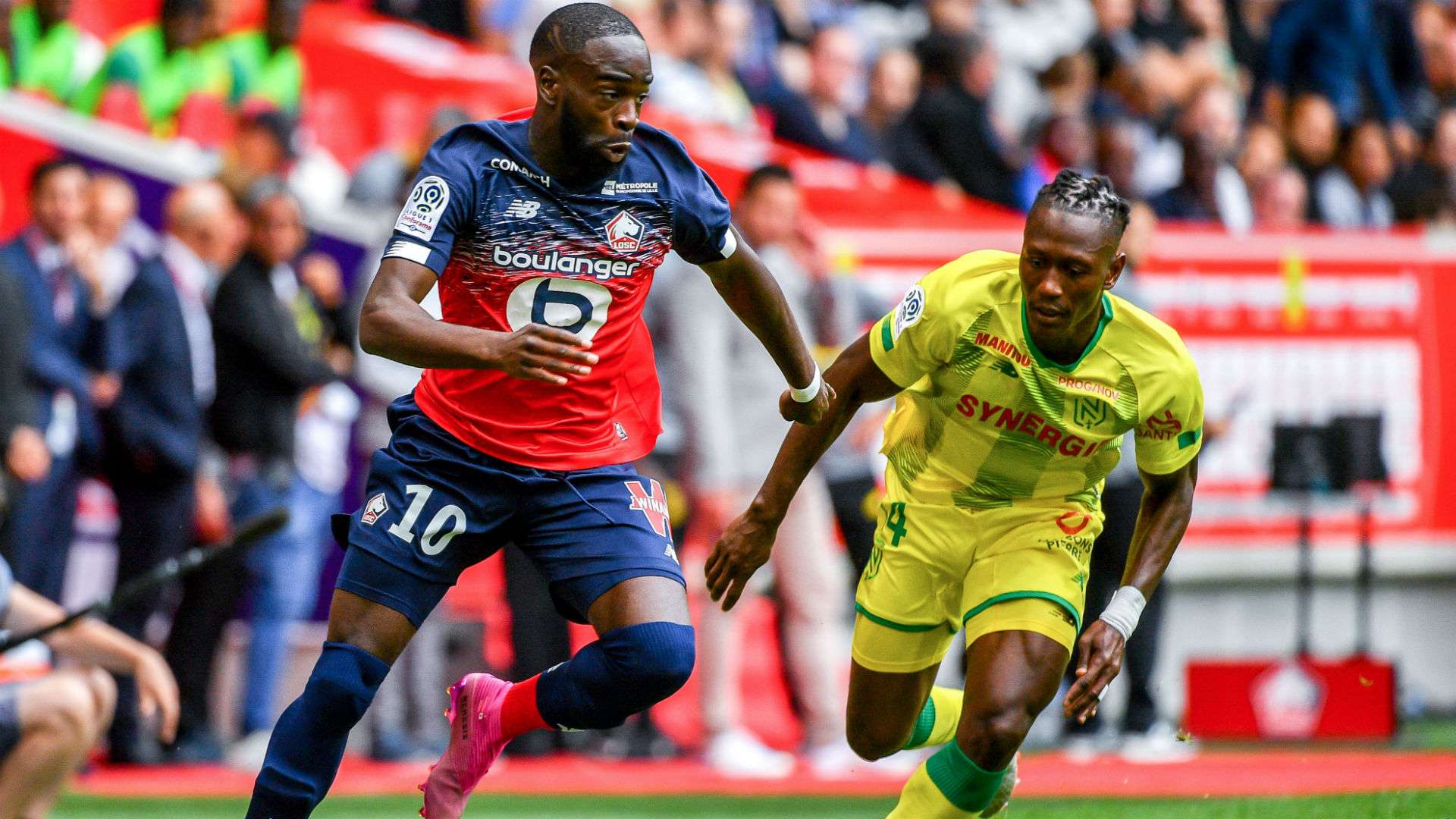 Jonathan Ikone Charles Traore Lille Nantes Ligue 1 11082019