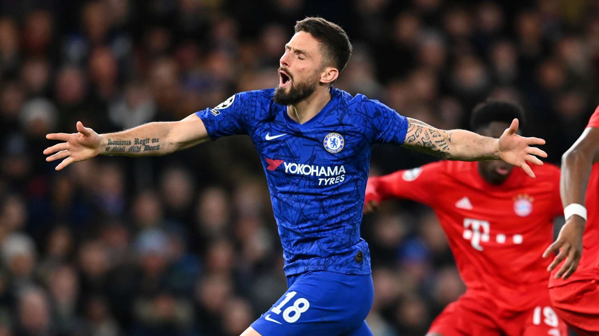 Olivier Giroud Chelsea vs Bayern Munich 2019-20