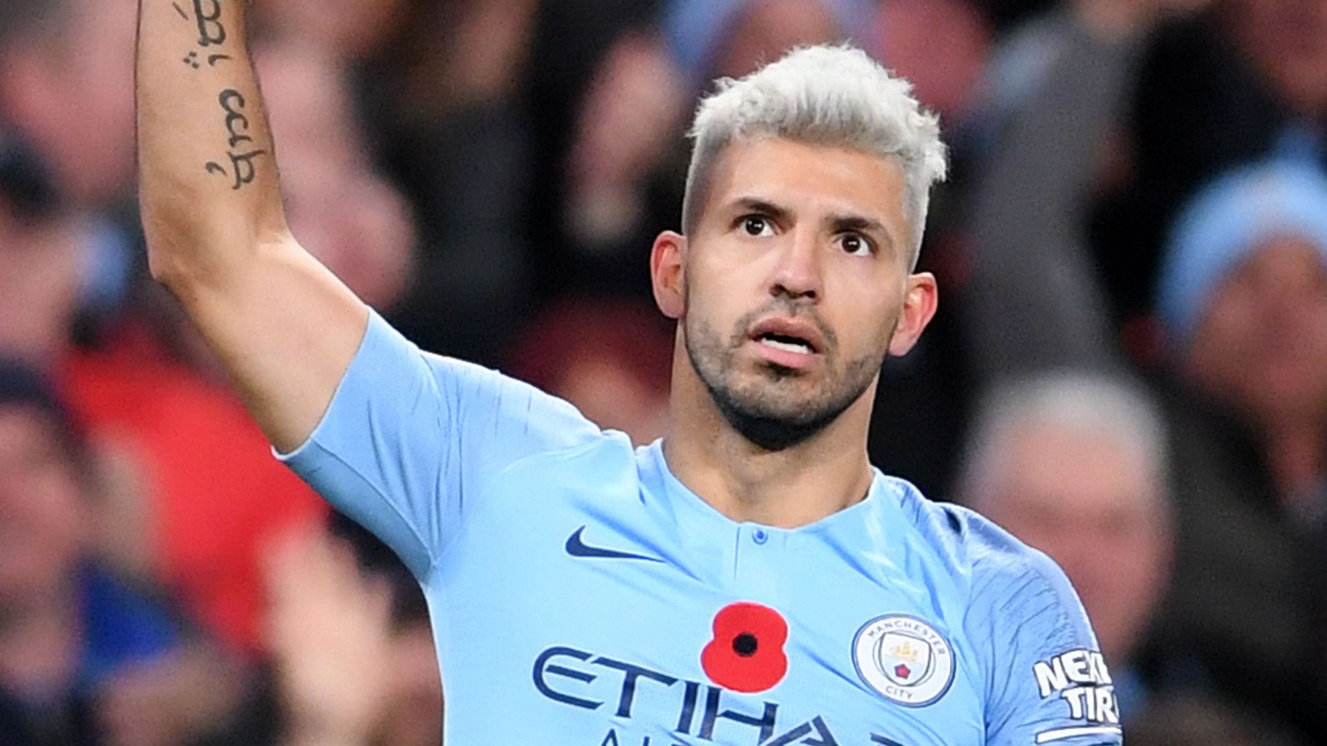 Sergio Aguero Manchester City Man United