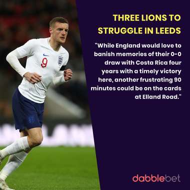 England Costa Rica graphic