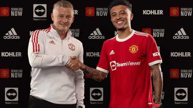 Jadon Sancho Solskjaer Manchester United