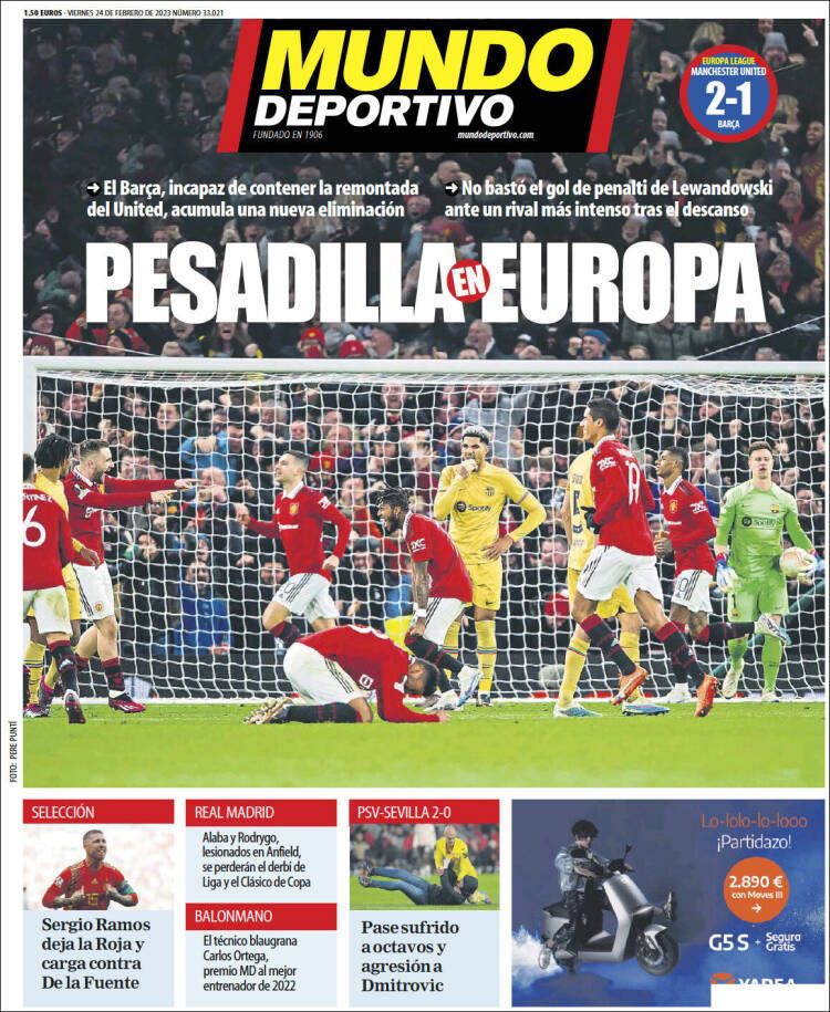 Portadas 24 de febrero 2023