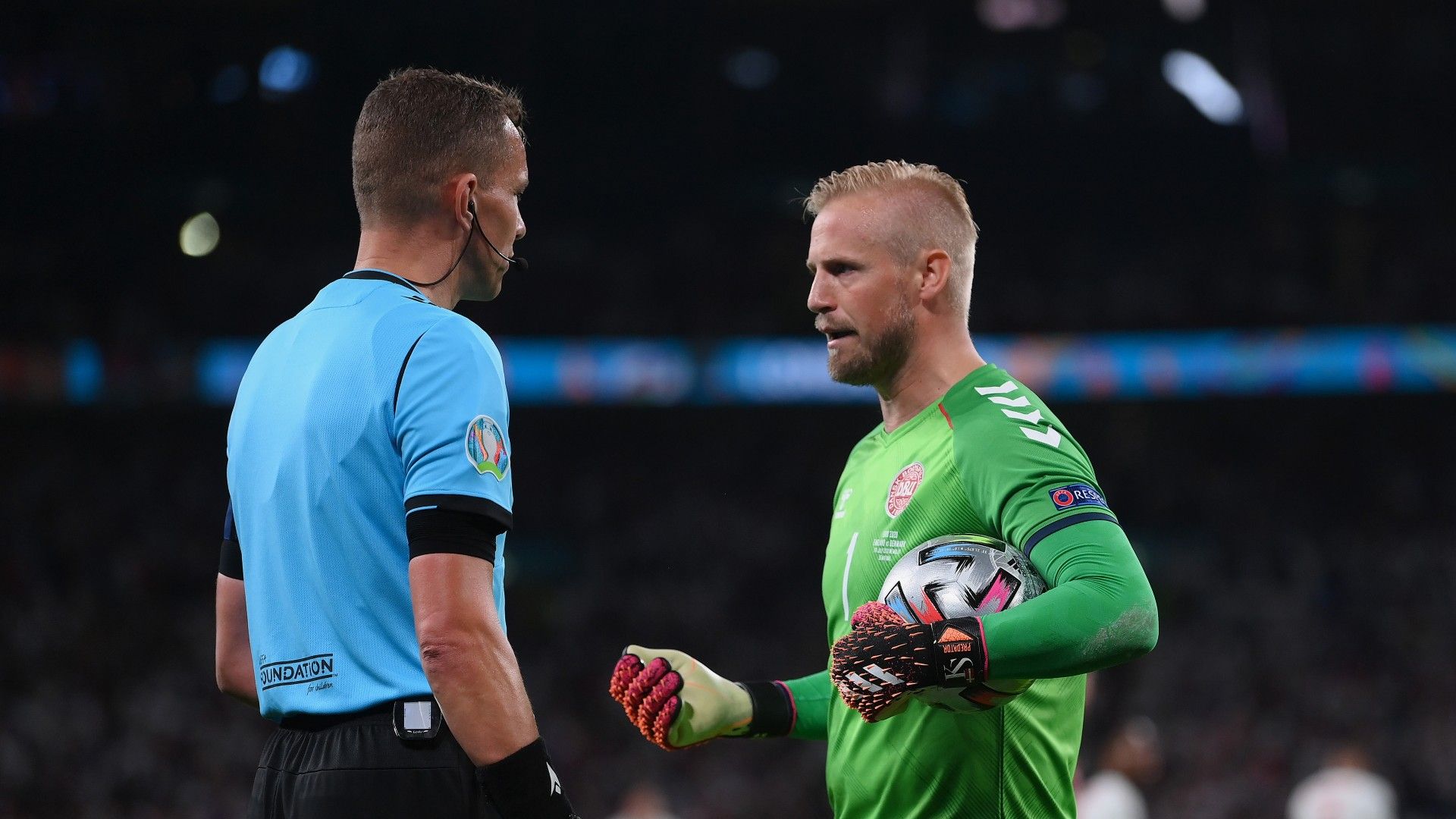 KASPER SCHMEICHEL DÄNEMARK ENGLAND EM EUROPAMEISTERSCHAFT