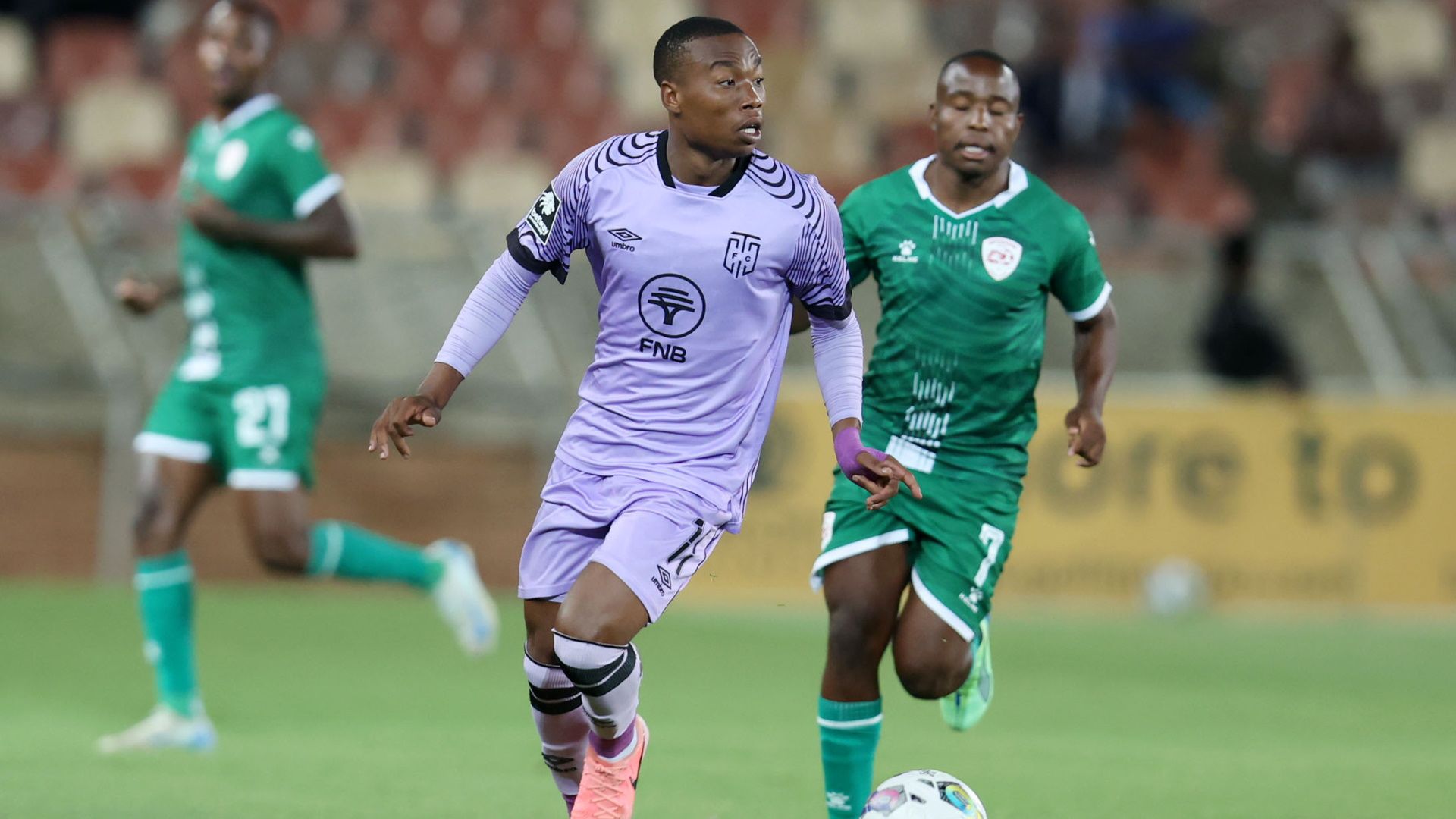 Tshegofatso Nyama, Keletso Makgalwa, Sekhukhune United vs Cape Town City, December 2024