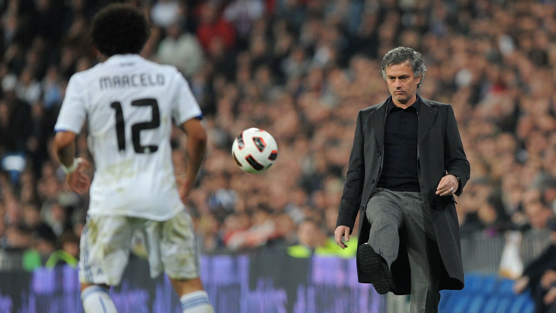 Jose Mourinho Marcelo Real Madrid