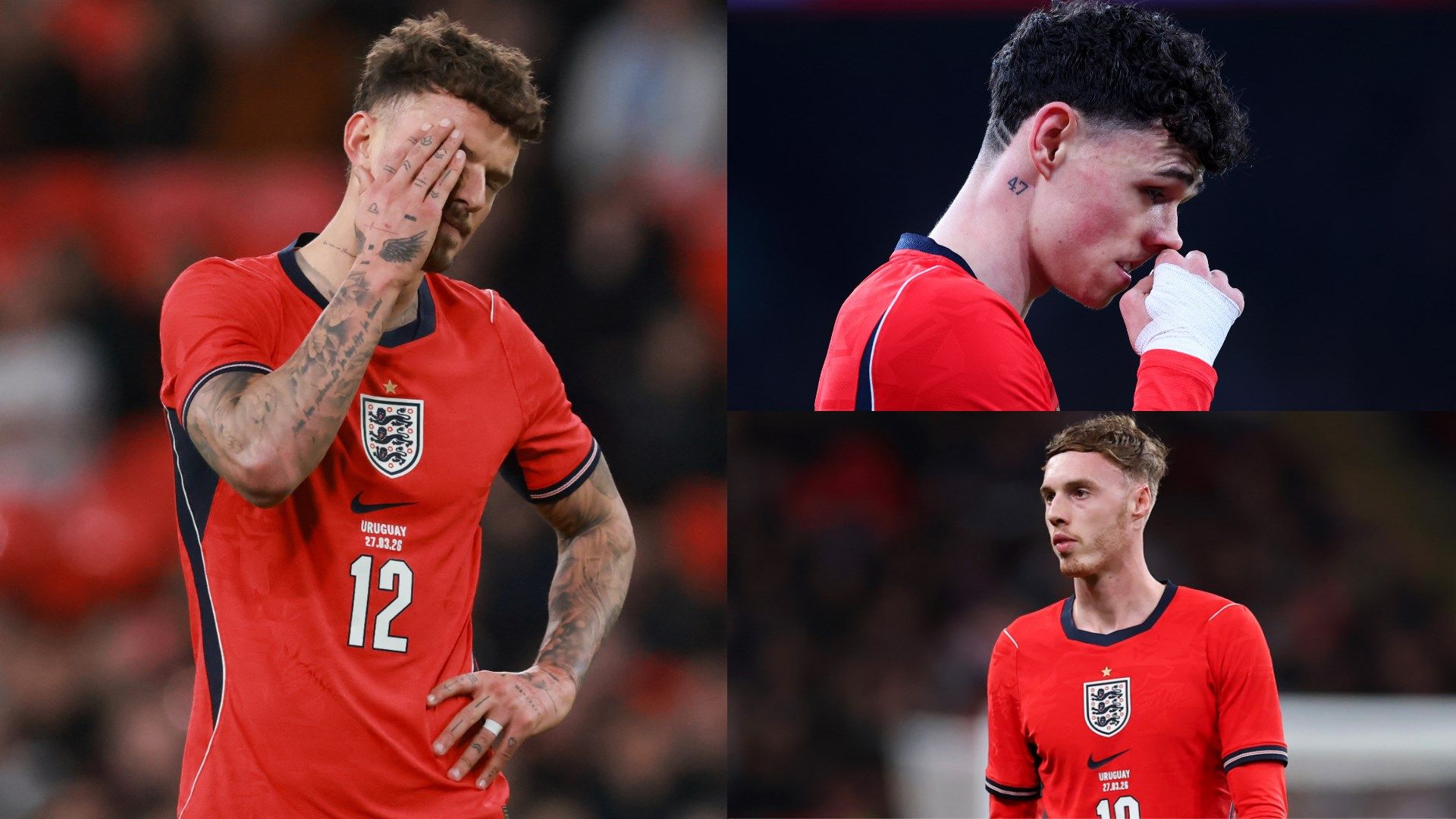 England Uruguay ratings
