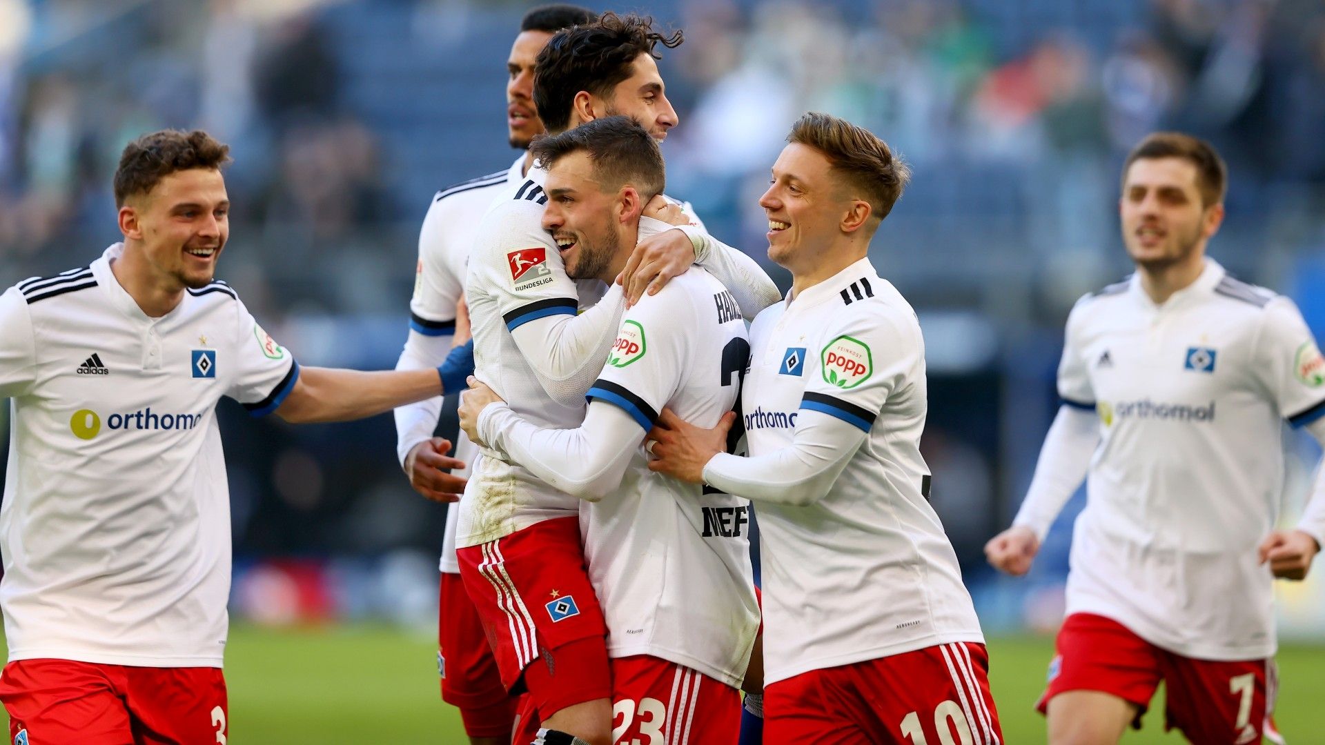 Jonas Meffert #23 of Hamburger SV 