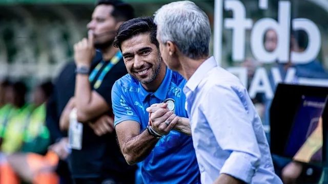 Abel Ferreira e Luis Castro