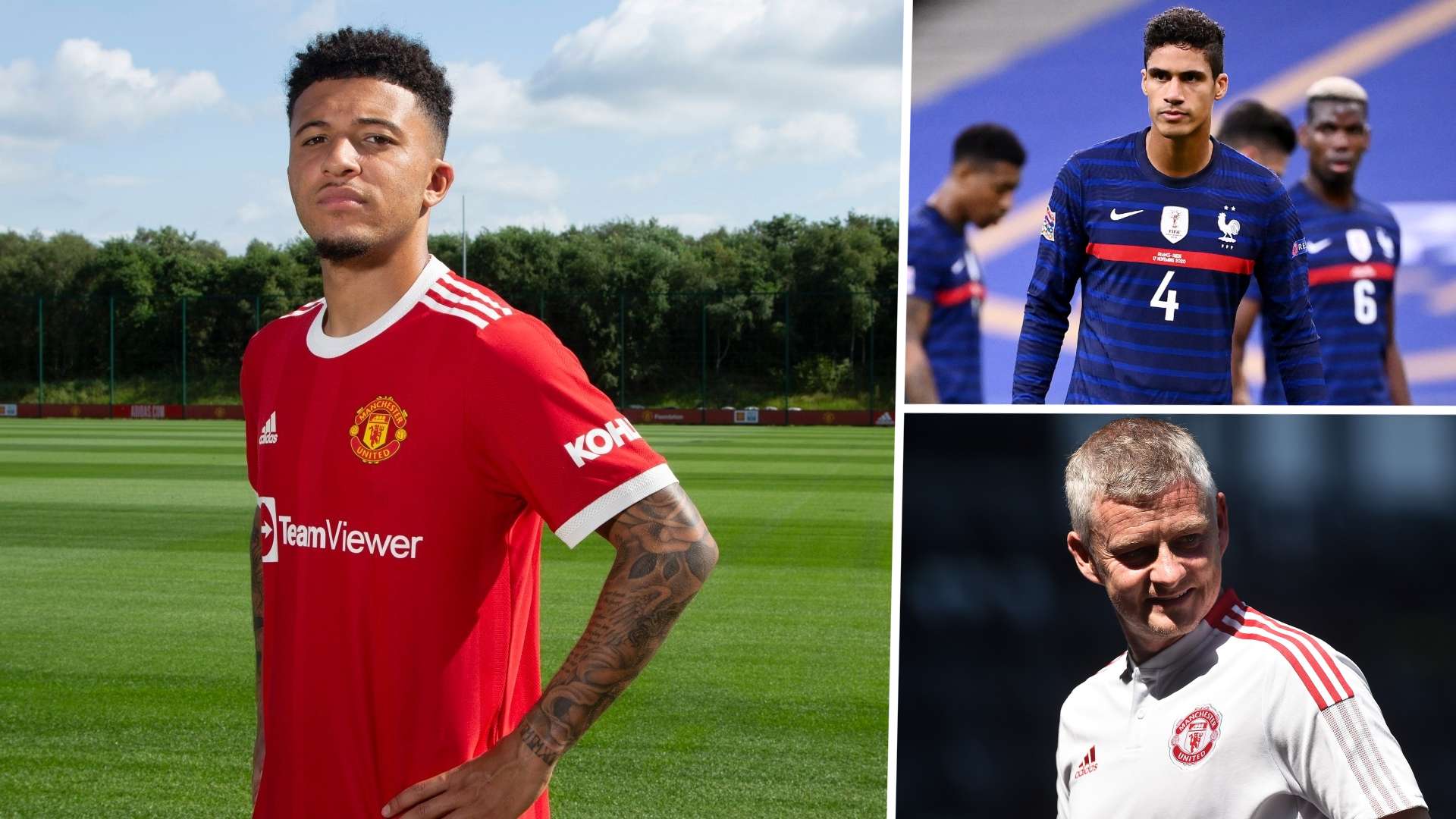 GFX Sancho Solskjaer Varane