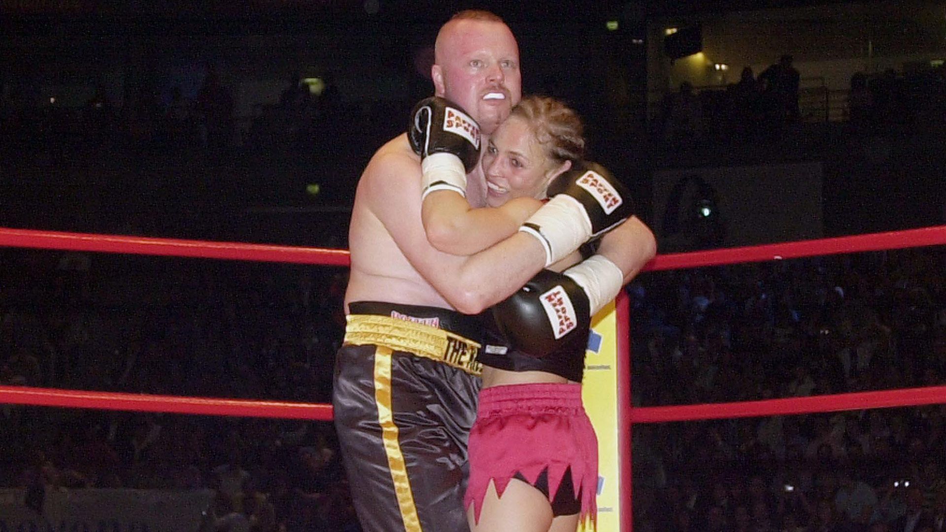 Stefan Raab Regina Halmich