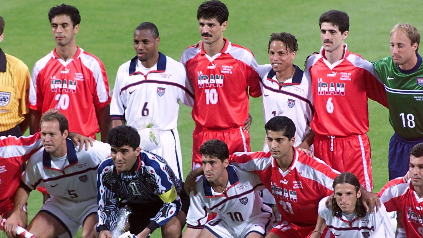 USA IRAN WORLD CUP 1998
