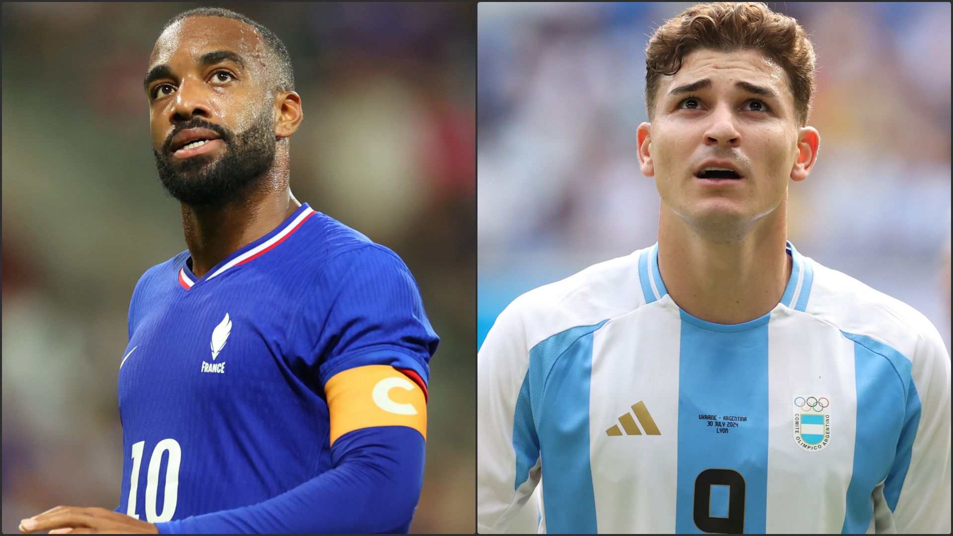 France Argentina Olympics GFX