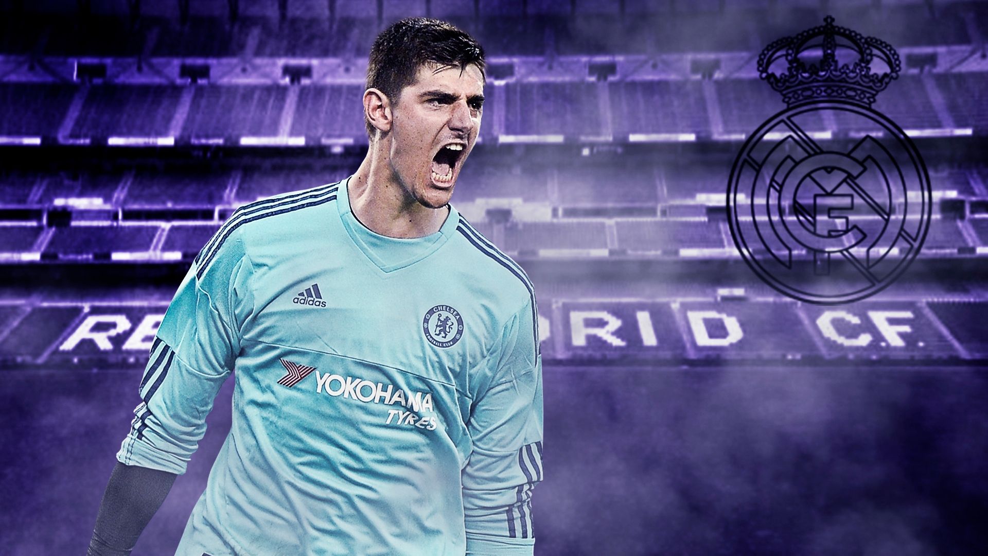 GFX Courtois Real Madrid