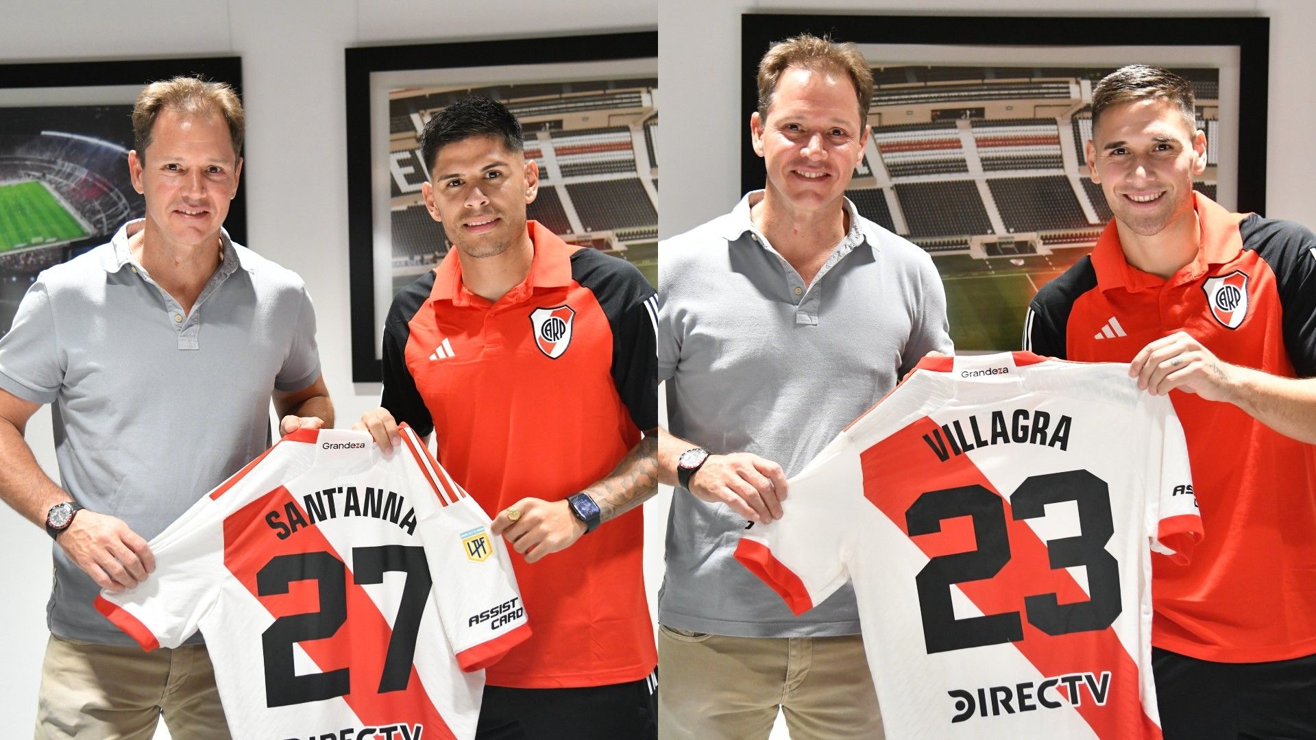 Agustin Santanna Rodrigo Villagra Refuerzos River 03022024