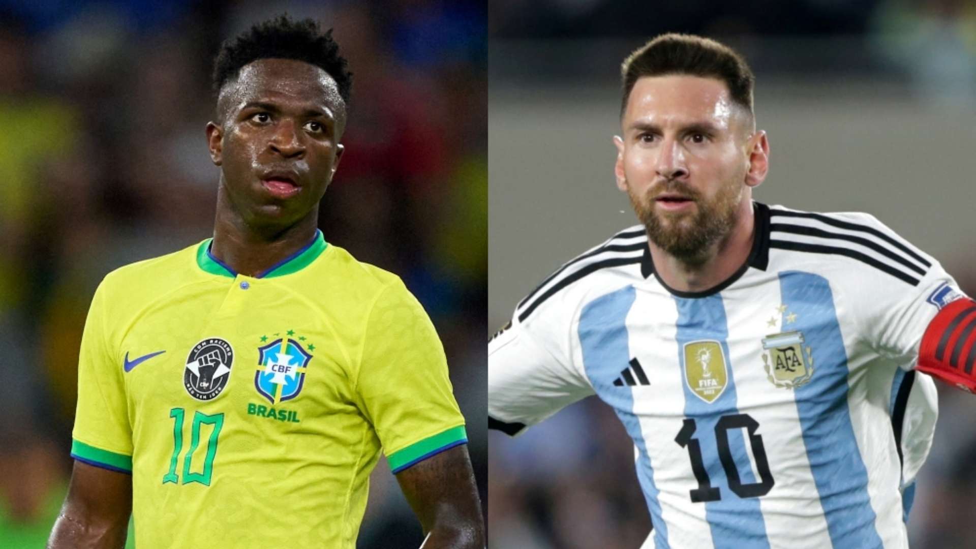 Vinicius Junior Brazil Lionel Messi Argentina