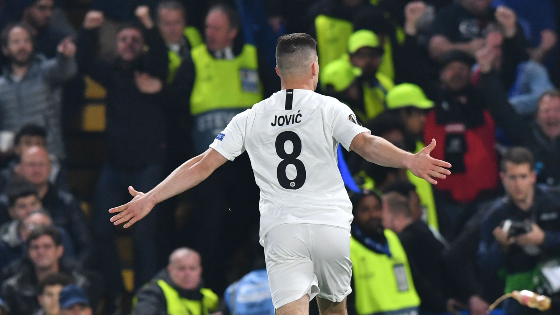 Luka Jovic FC Chelsea Eintracht Frankfurt Europa League 09052019