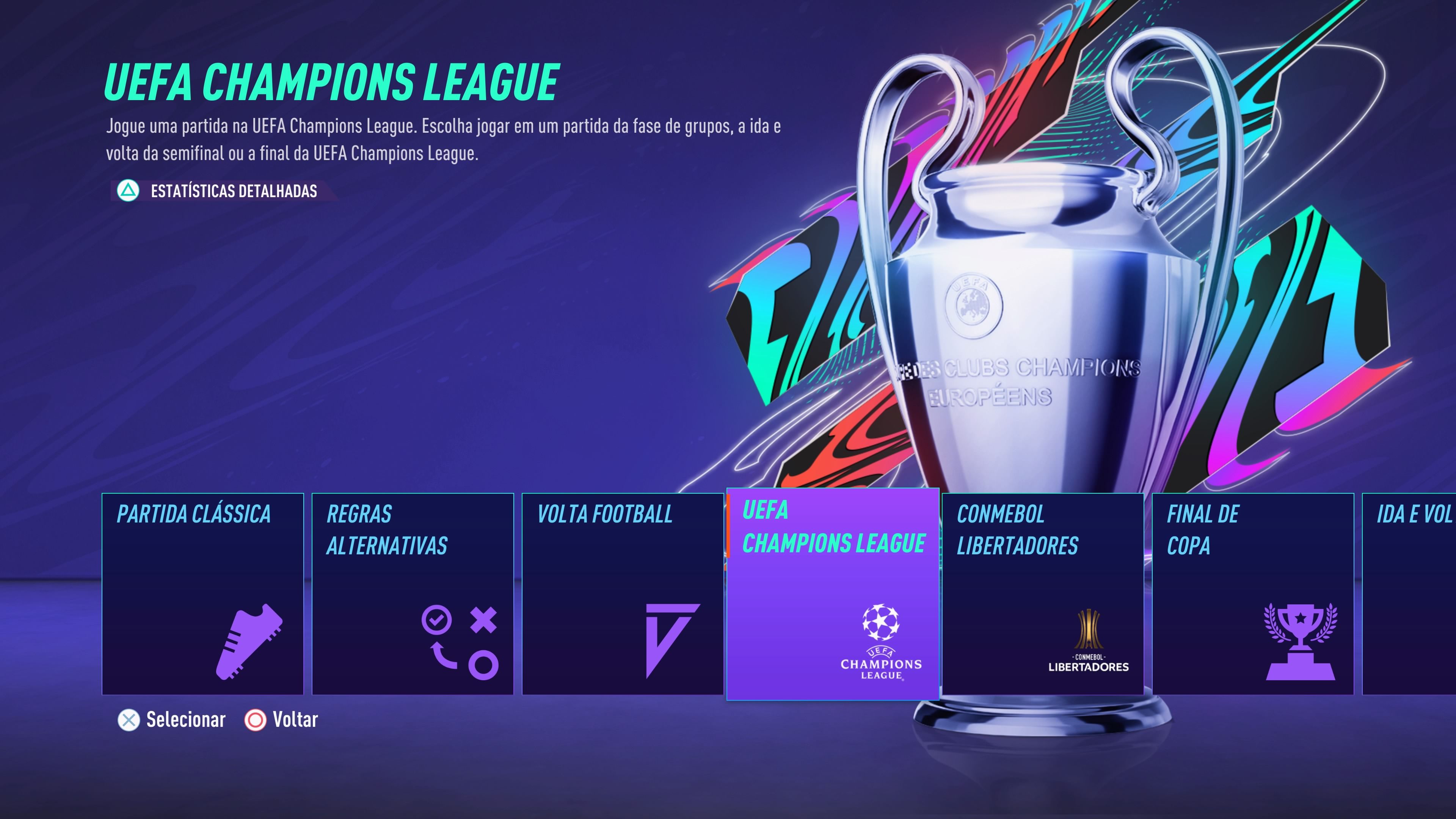 UCL no FIFA 21 - 2