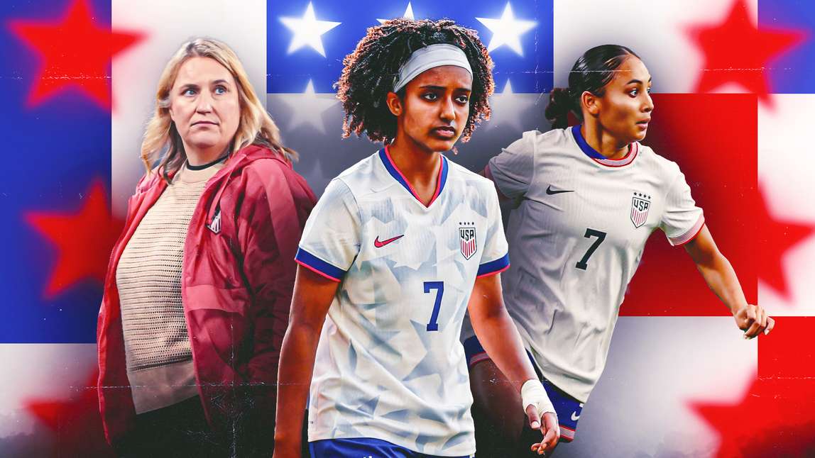 Emma Hayes, Lily Yohannes, Alyssa Thompson