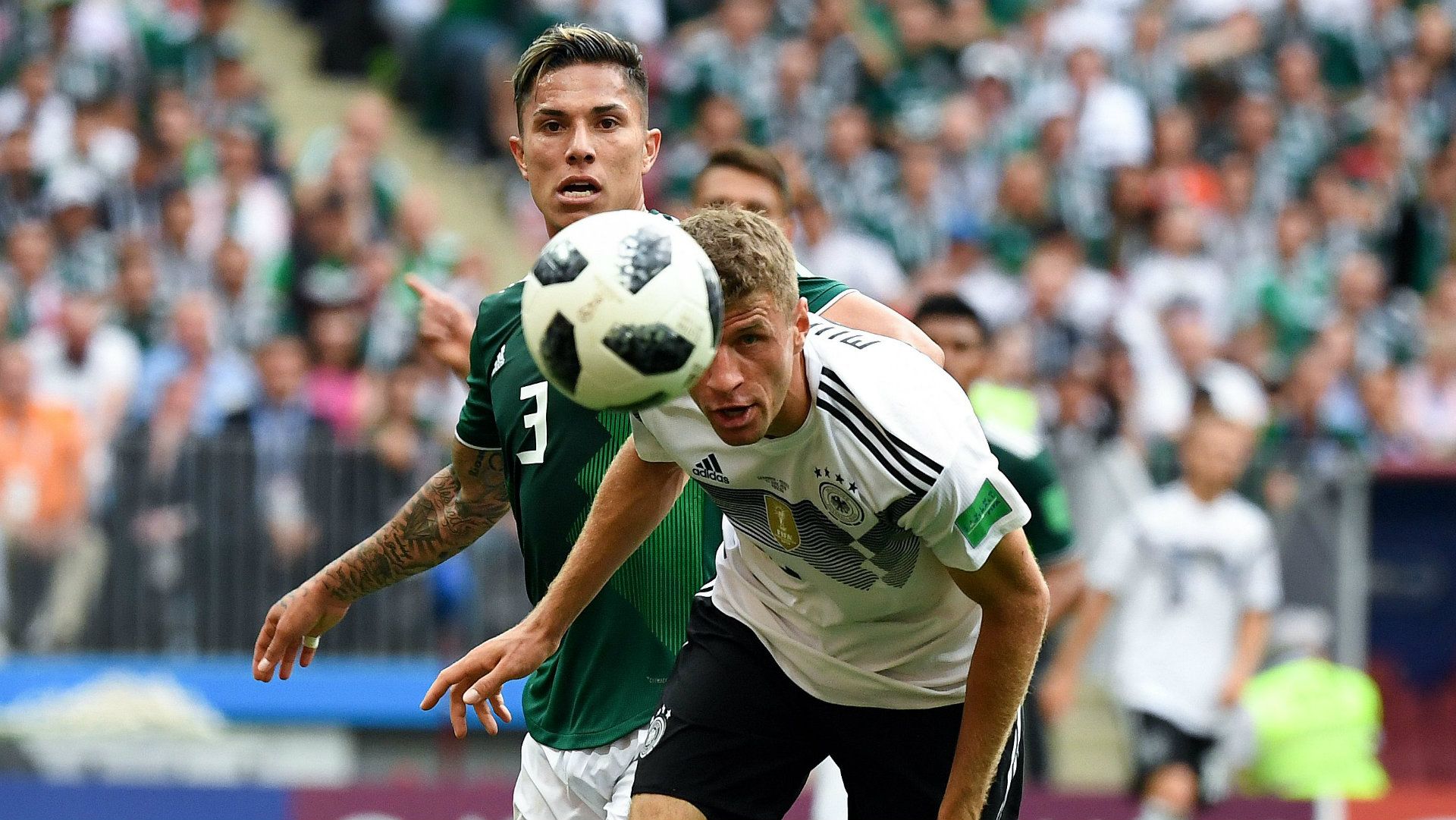 México Alemania Carlos Salcedo Thomas Müller 180618