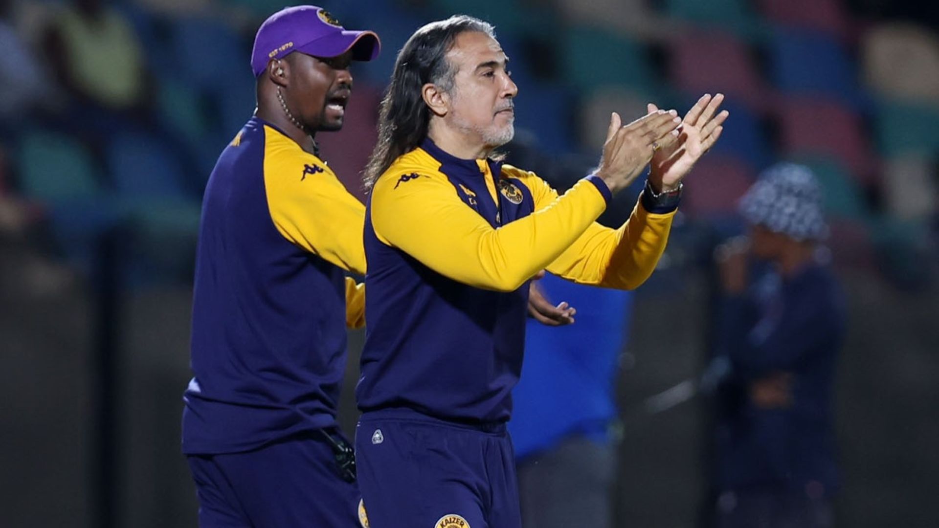 Cedric Kaze and Ilyes Mzoughi, Kaizer Chiefs