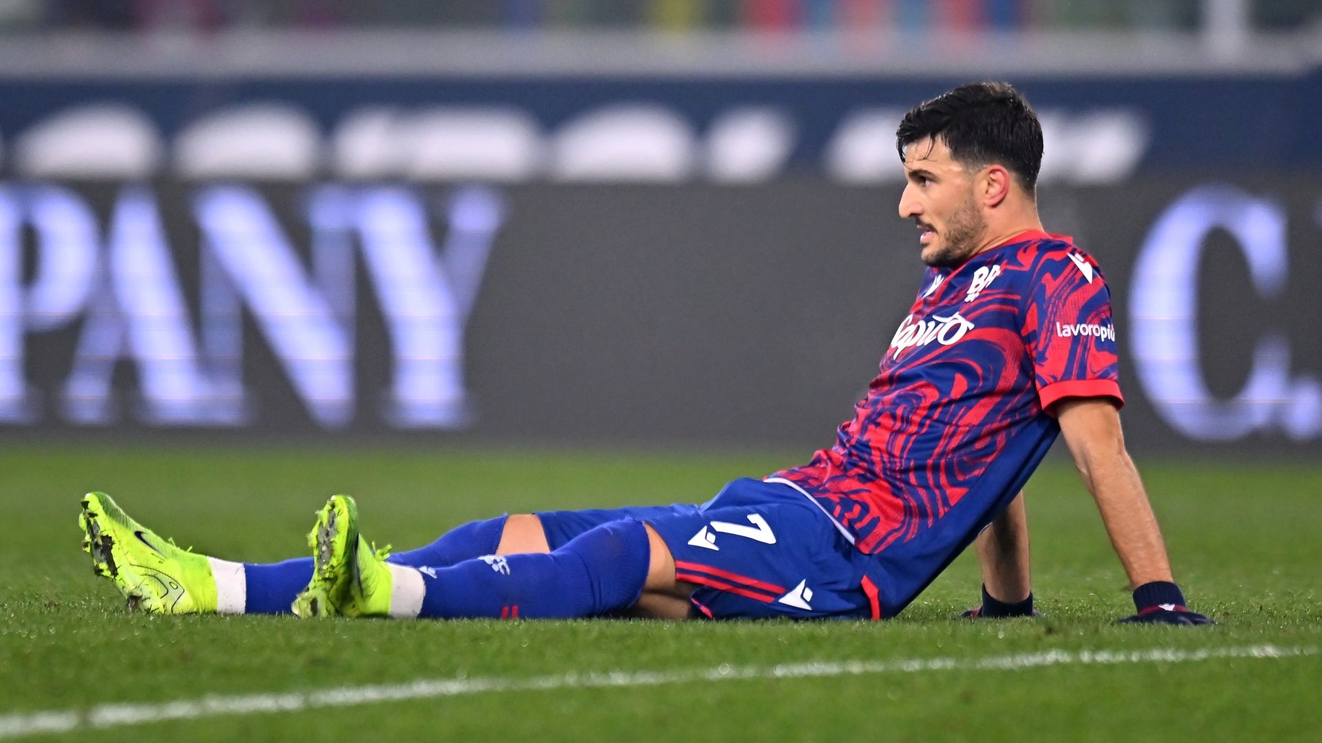 Riccardo Orsolini injured Bologna Monza Coppa Italia 03122024