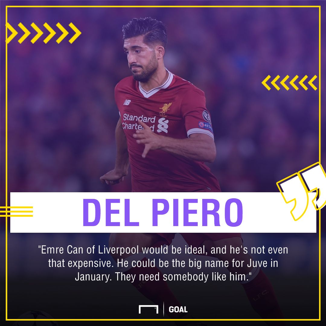 Alessandro Del Piero Emre Can ideal for Juventus