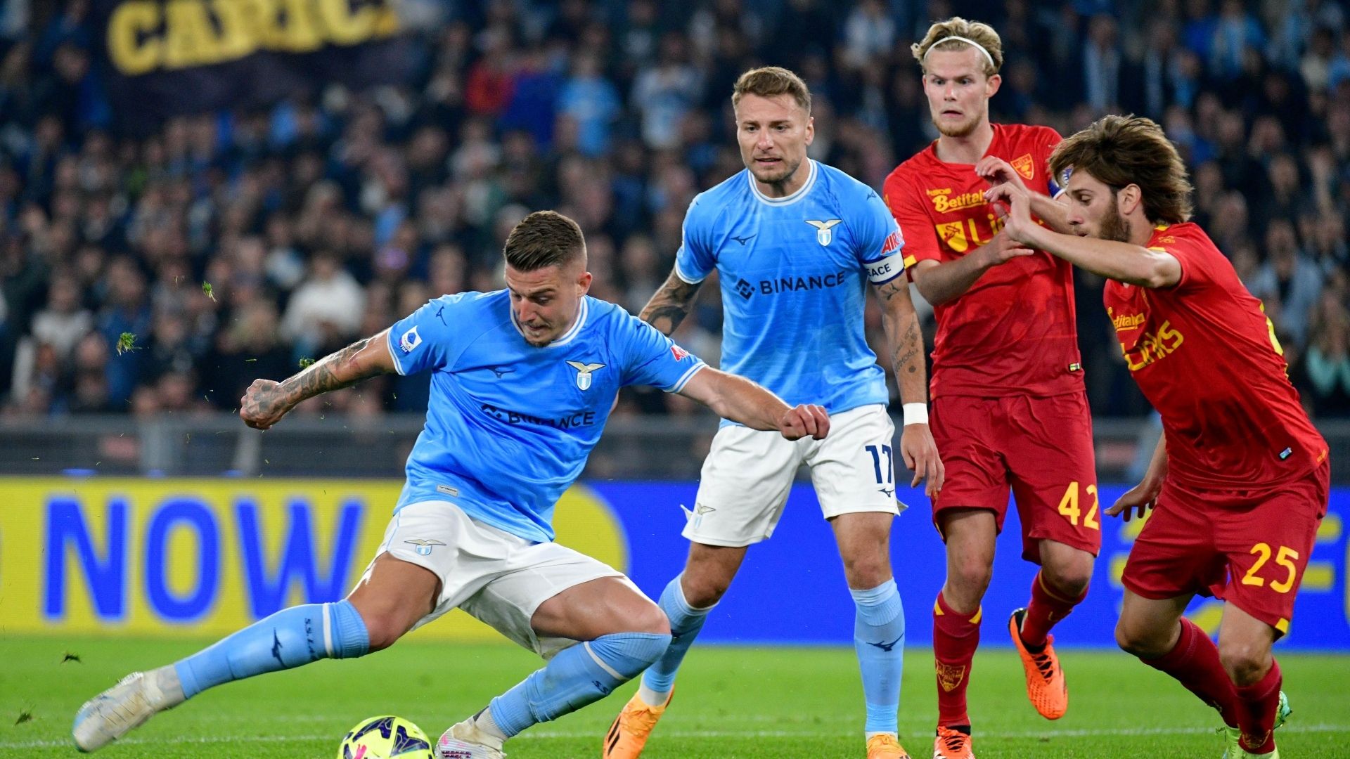 Milinkovic-Savic Lazio Lecce