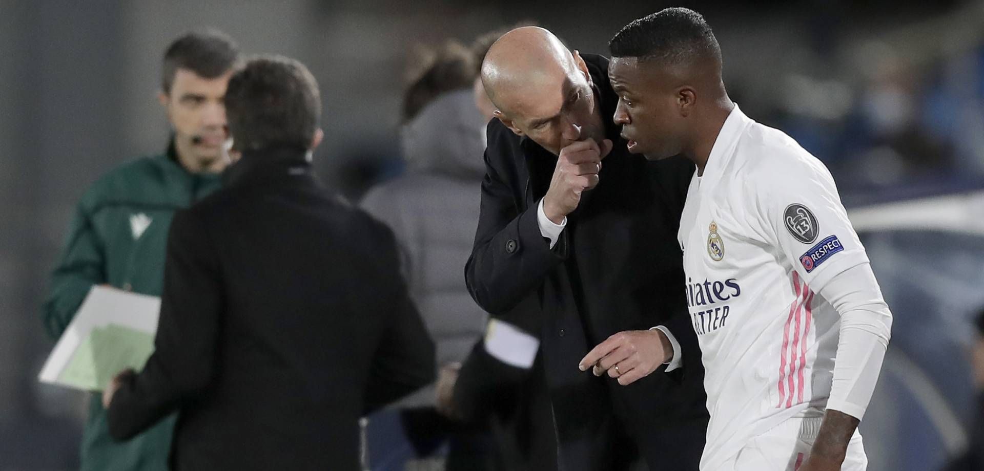 Zinedine Zidane, Vinicius Junior, Real Madrid