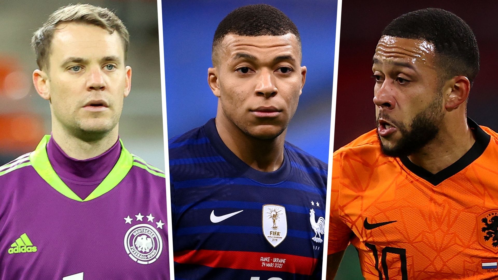 Neuer Mbappé Depay mix