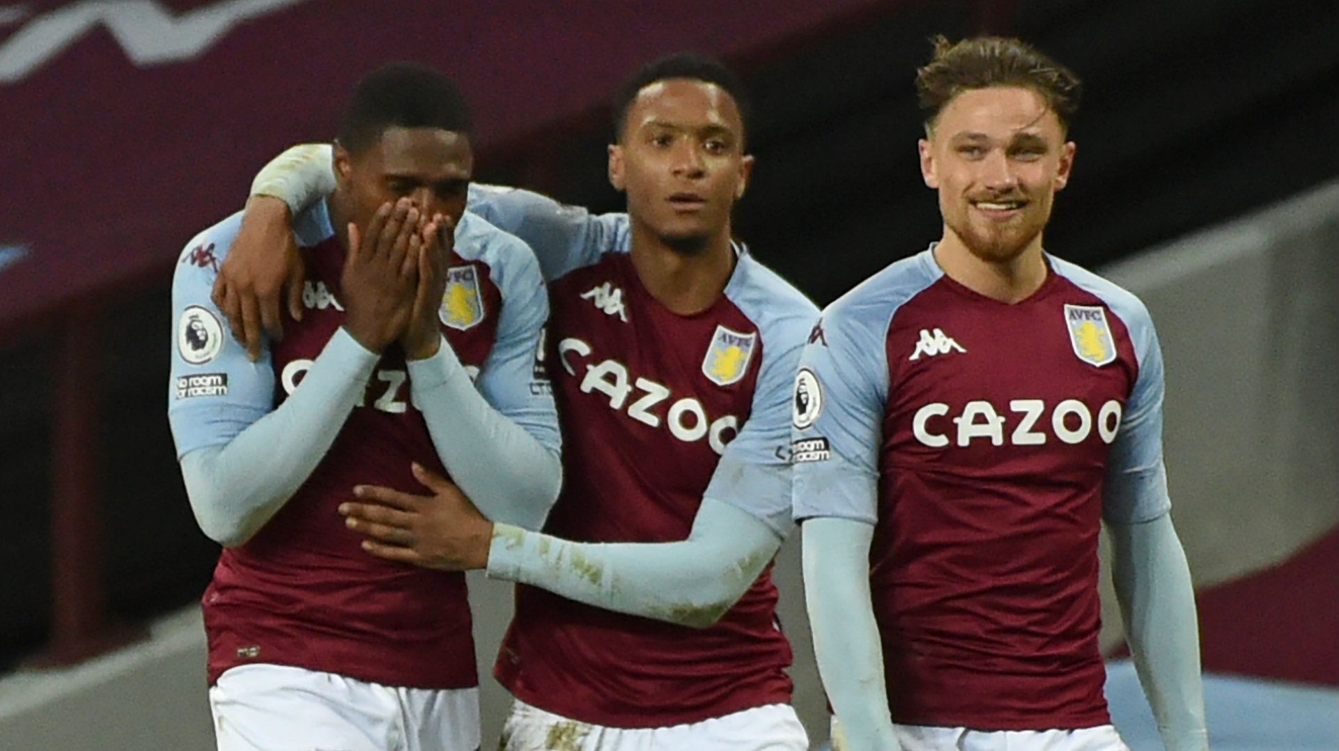 Kortney Hause Aston Villa vs Crystal Palace Premier League 2020-21