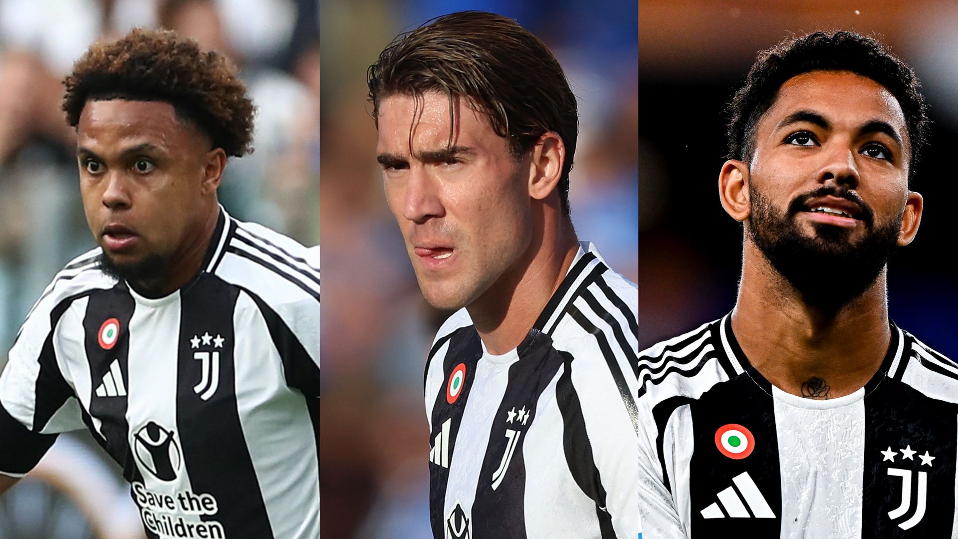 Vlahovic Mckennie Douglas Luiz