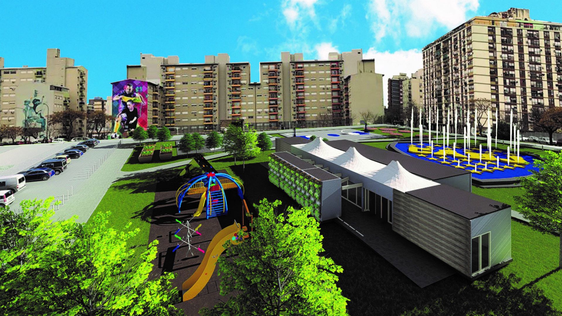 Proyecto Social Boca Terrenos Casa Amarilla