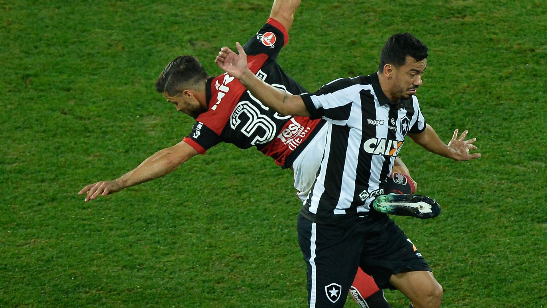 Diego Rodrigo Lindoso Botafogo Flamengo Copa do Brasil 16082017