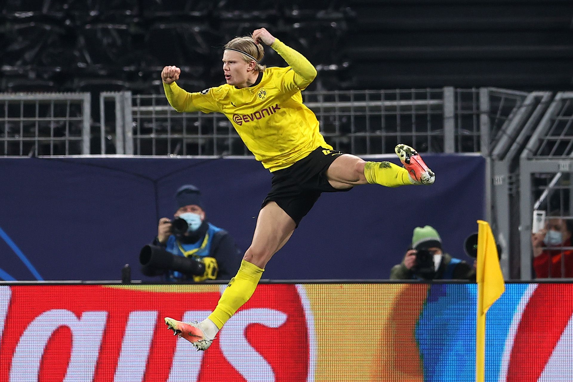 Haaland, Borussia Dortmund vs. Sevilla
