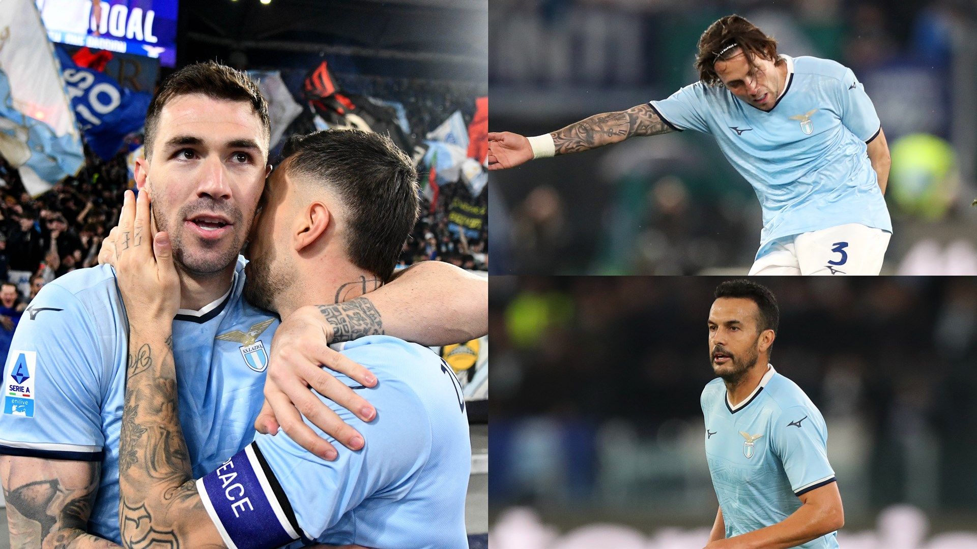 Romagnoli Pellegrini Pedro Lazio