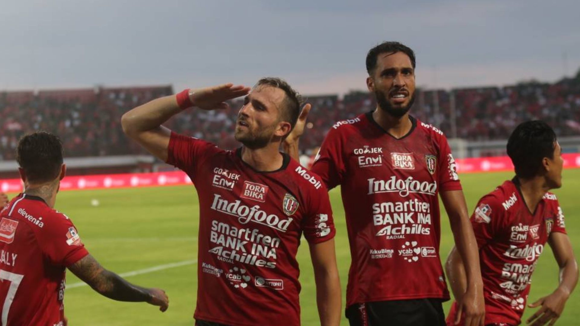 Selebrasi Bali United