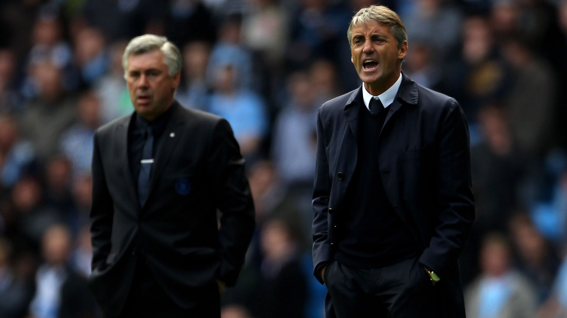Roberto Mancini Carlo Ancelotti