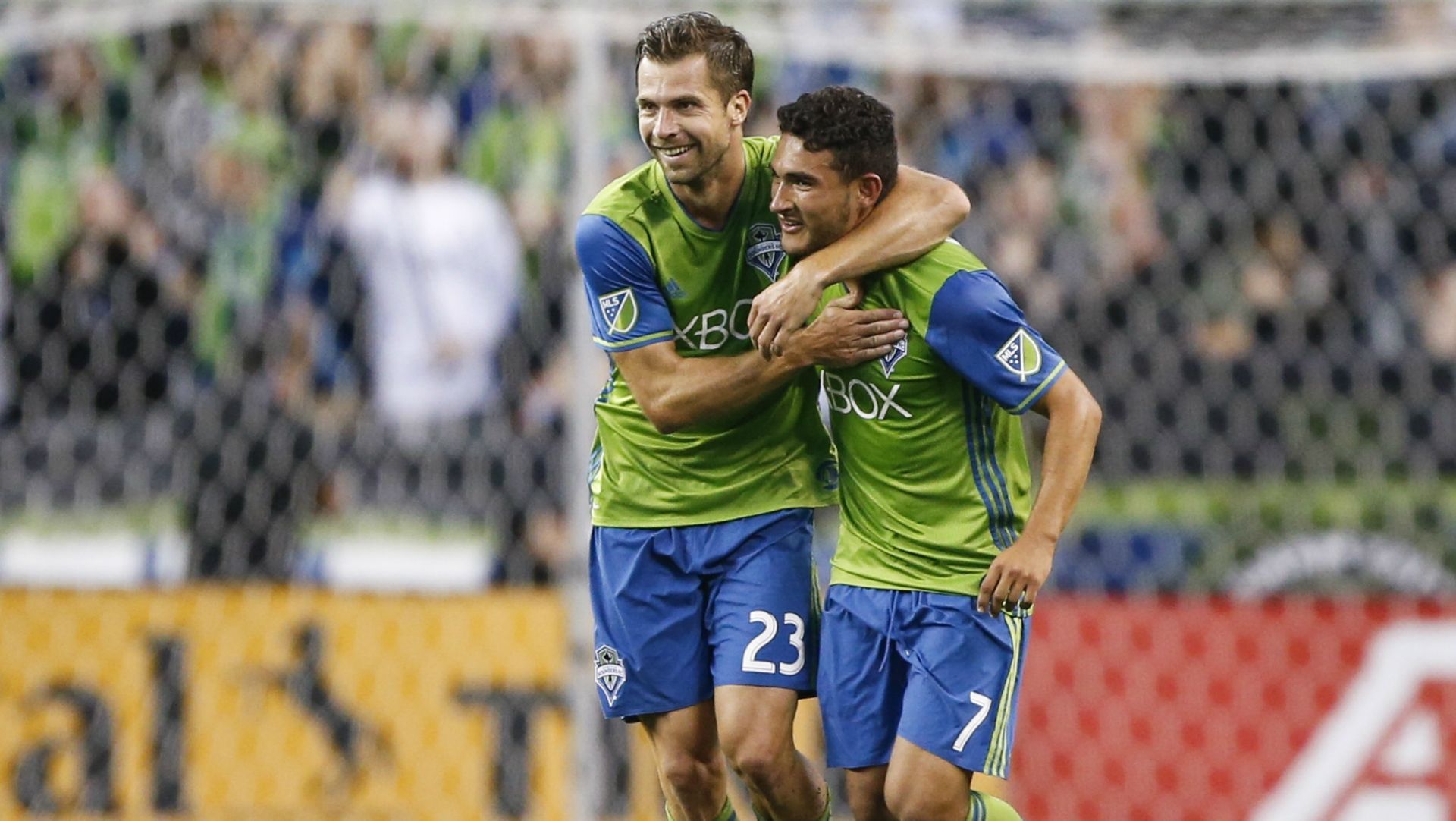 Andreas Ivanschitz Cristian Roldan Seattle Sounders MLS 07132016