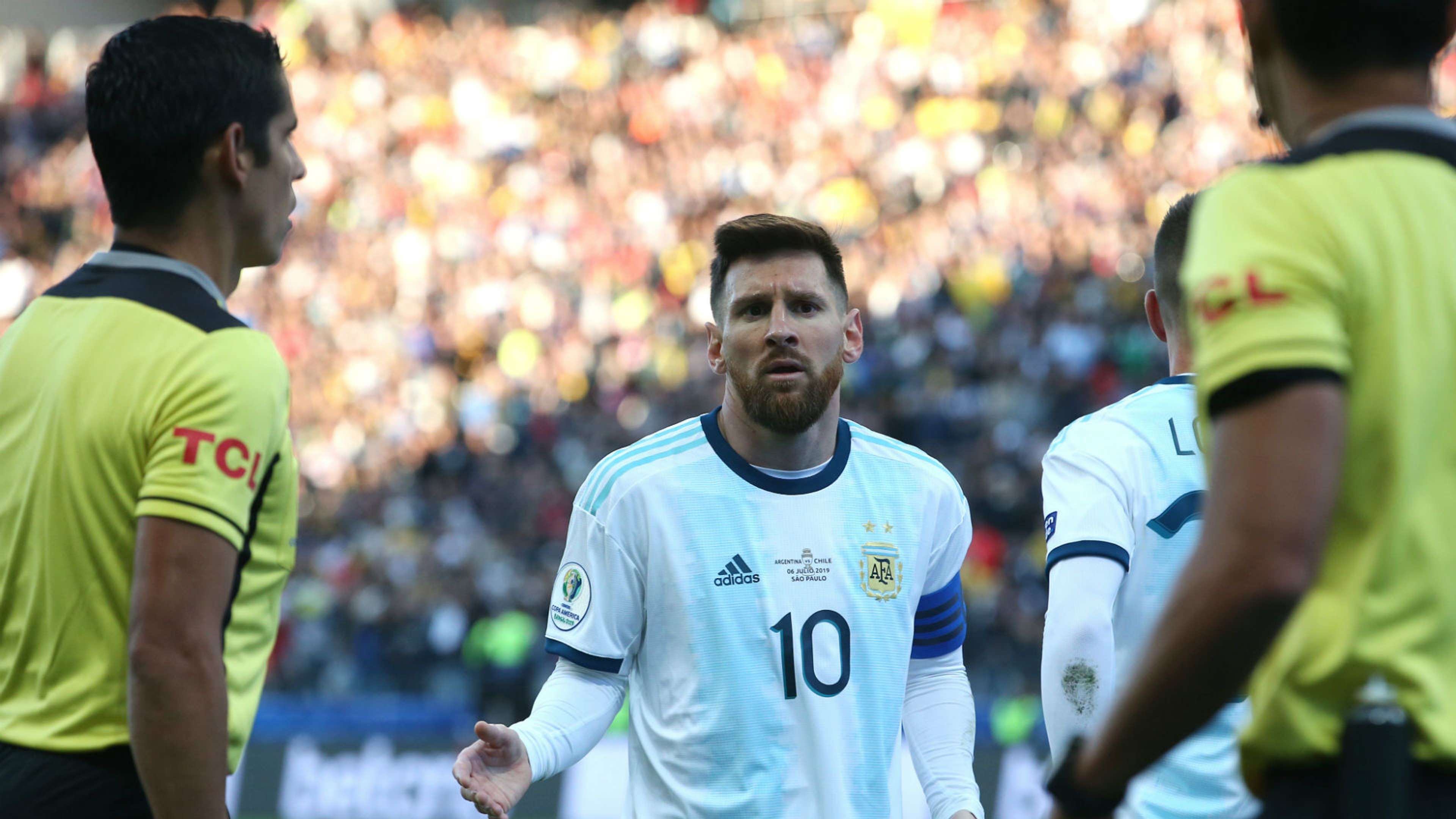Lionel Messi Argentina Chile Copa America 2019