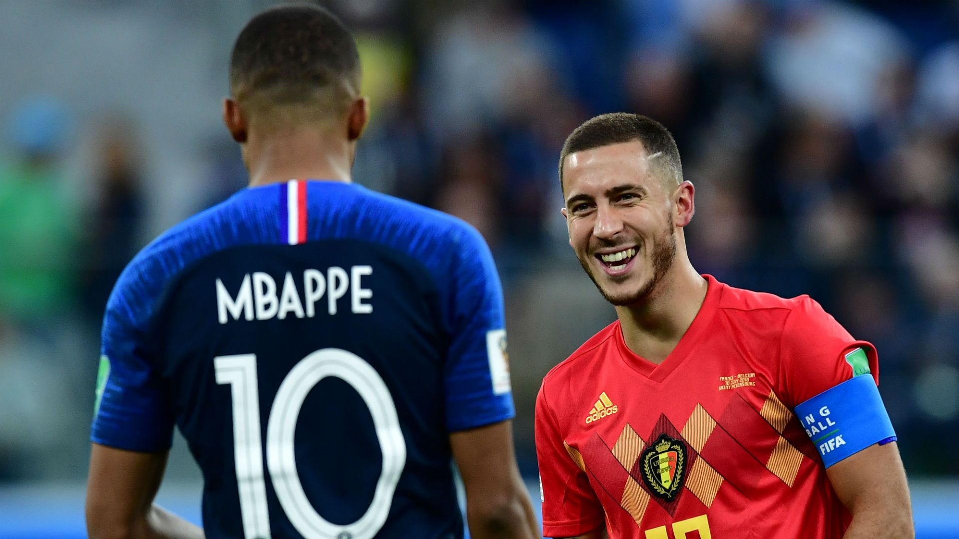 Kylian Mbappe Eden Hazard 2018
