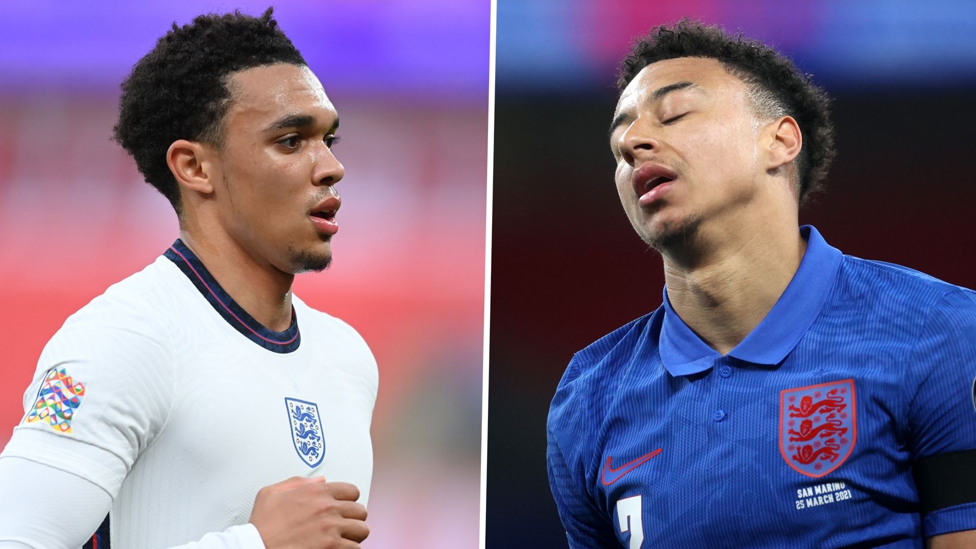 Trent Alexander-Arnold Jesse Lingard England