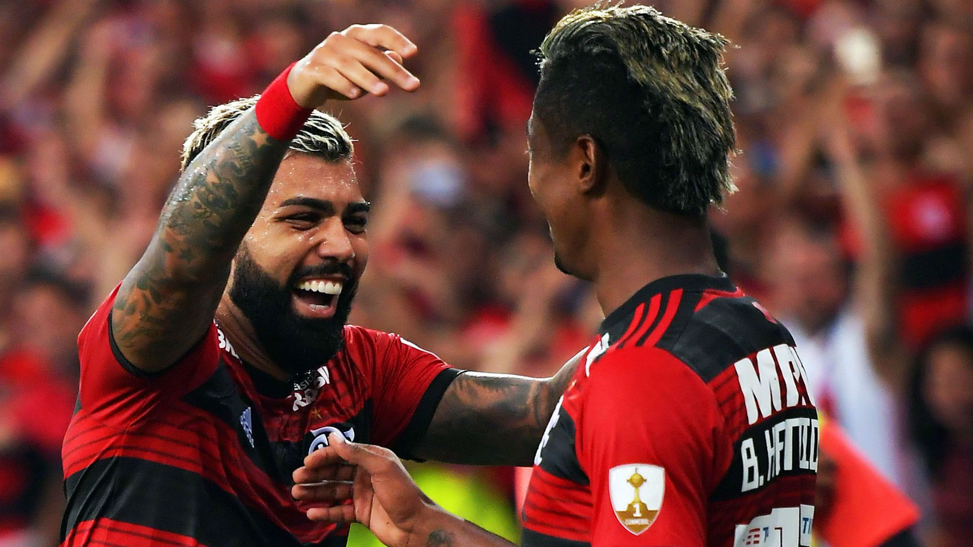Gabigol Bruno Henrique Flamengo Libertadores 19 03 2019