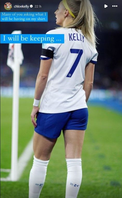 Chloe Kelly shirt name