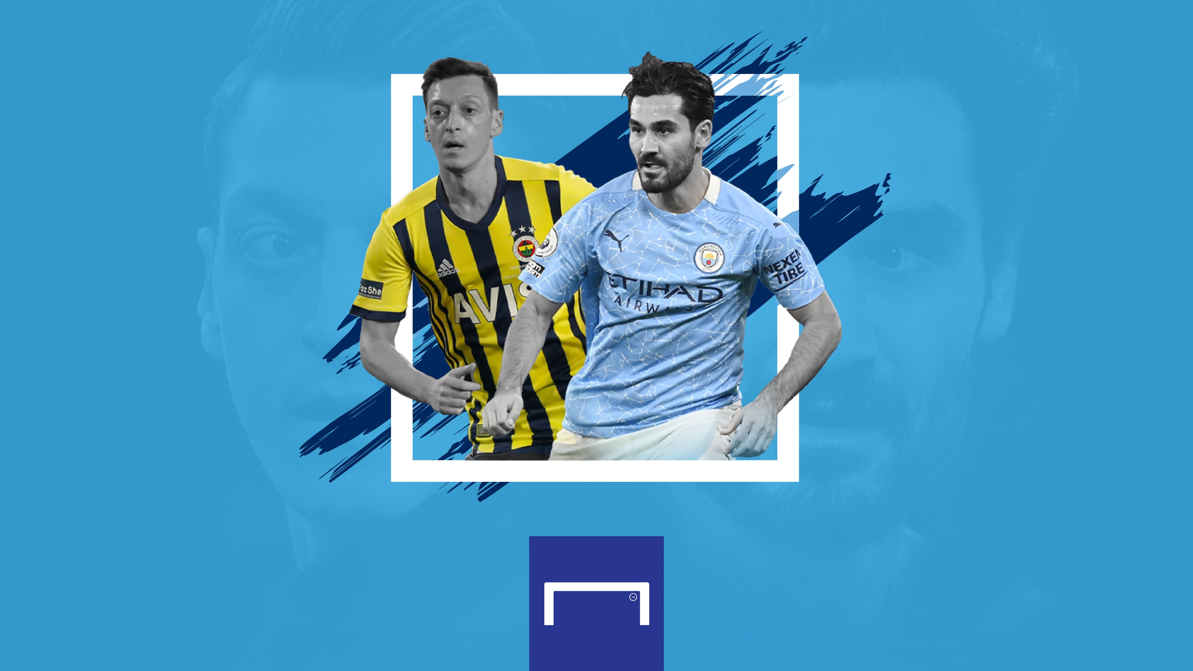 Mesut Ozil İlkay Gundogan GFX