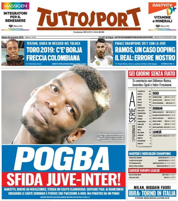 Tuttosport cover