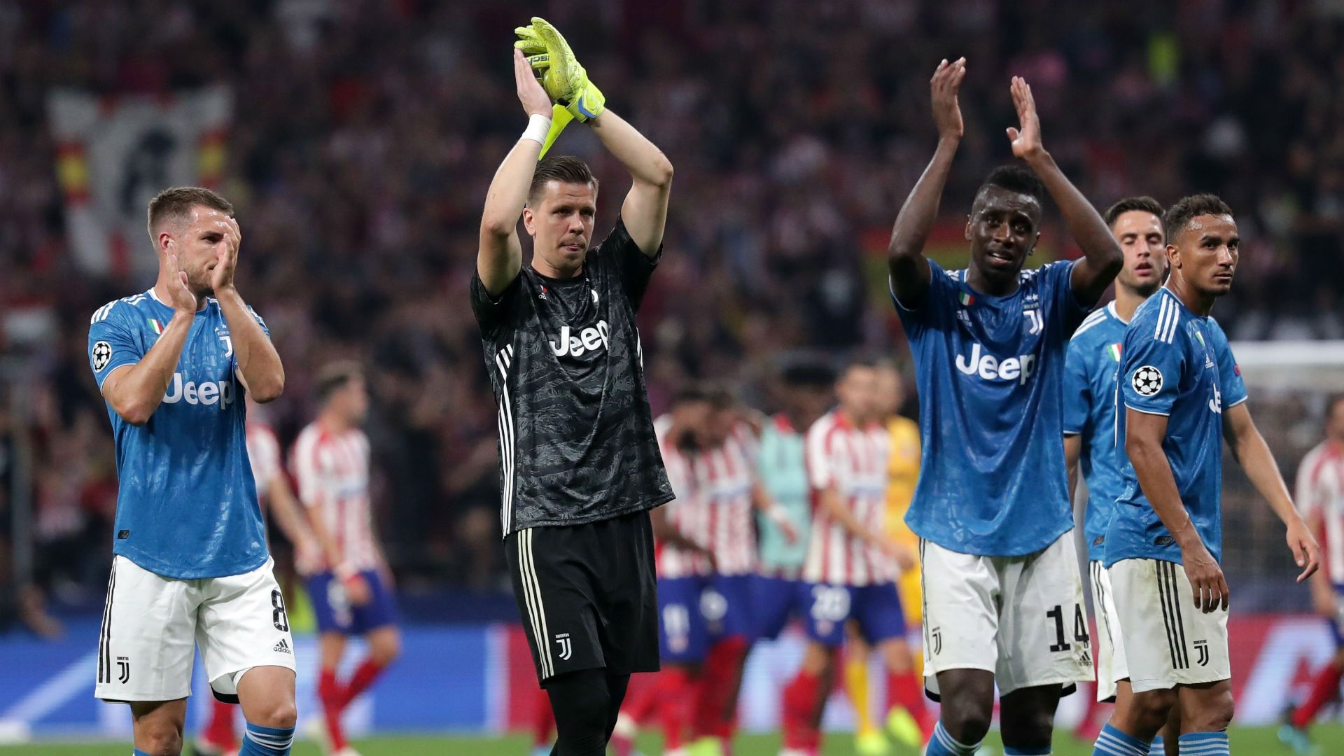 Atletico Madrid Juventus Champions League 2019/2020 Matuidi Szczesny Ramsey Bentancur Danilo