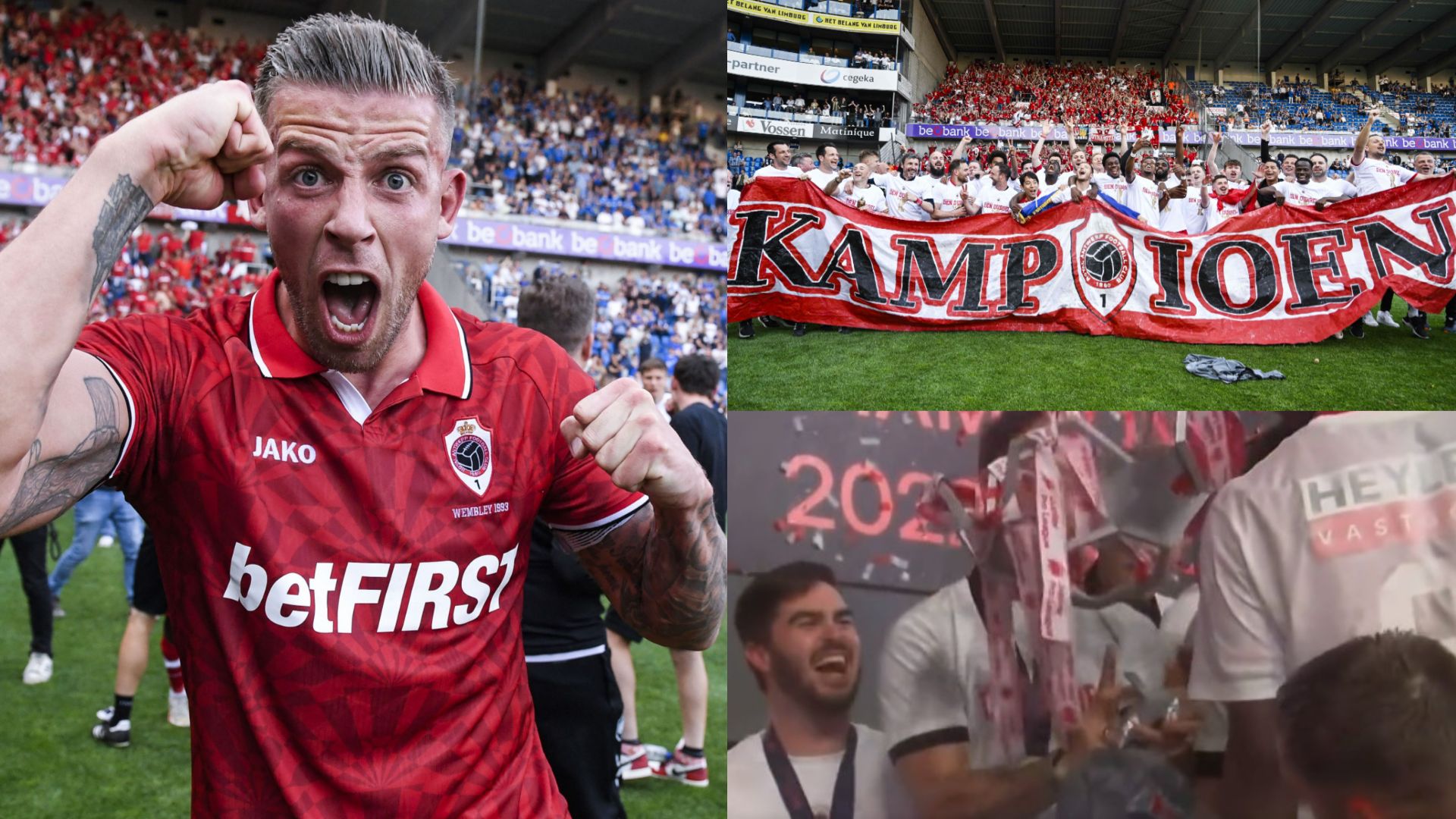Toby Alderweireld Royal Antwerp trophy