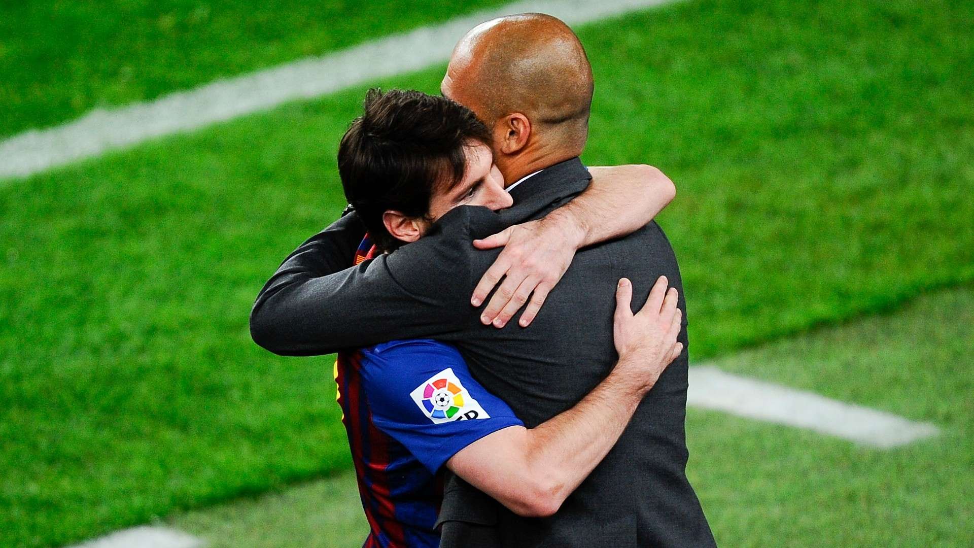Lionel Messi Pep Guardiola Barcelona